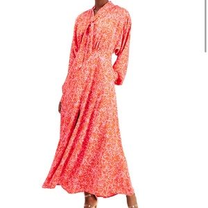 Brand new. INC Long-sleeve maxi dress